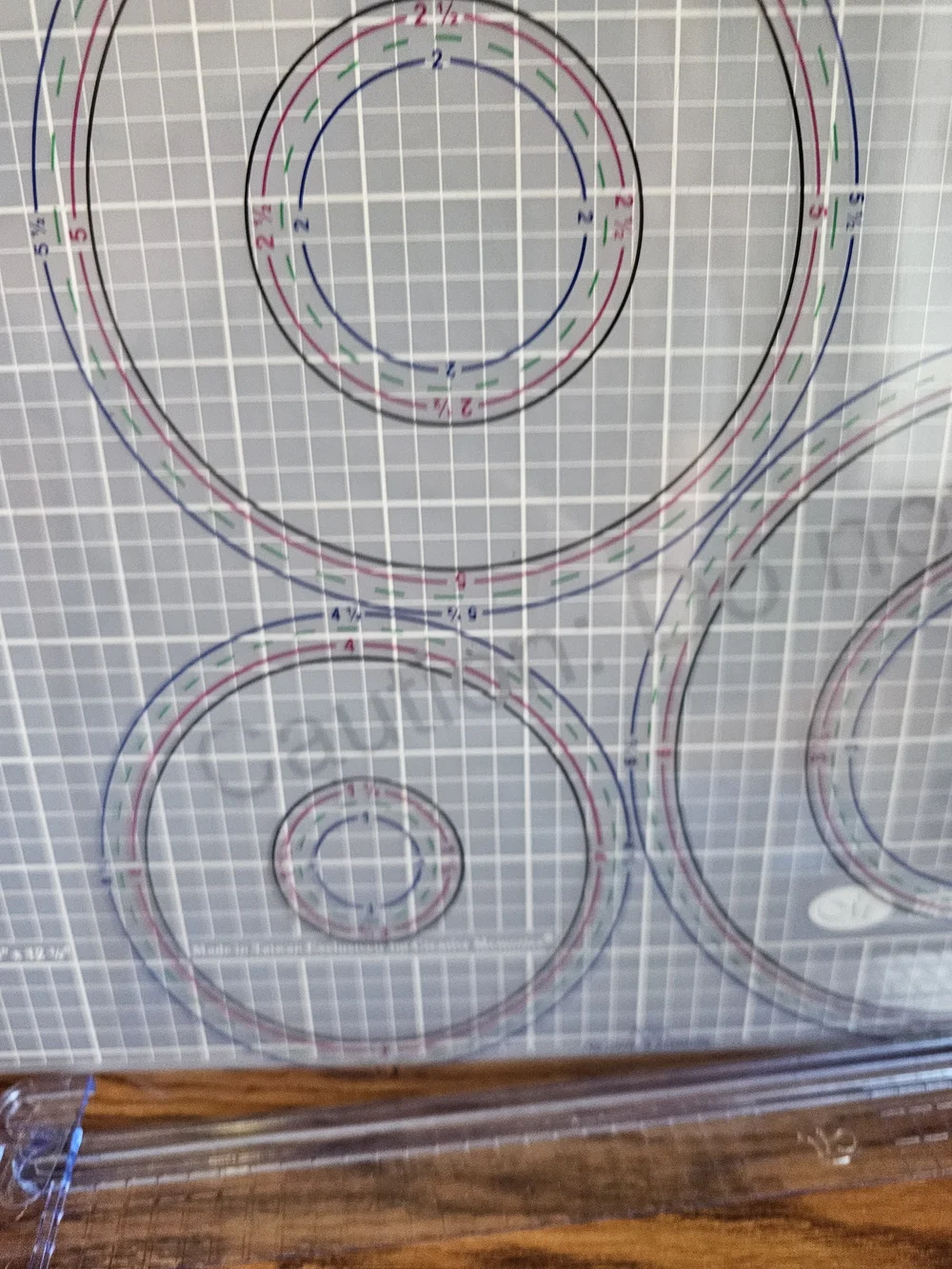 Creative Memories LOT Mat Circle Cutting Templates Corner Rounder 7 Pieces